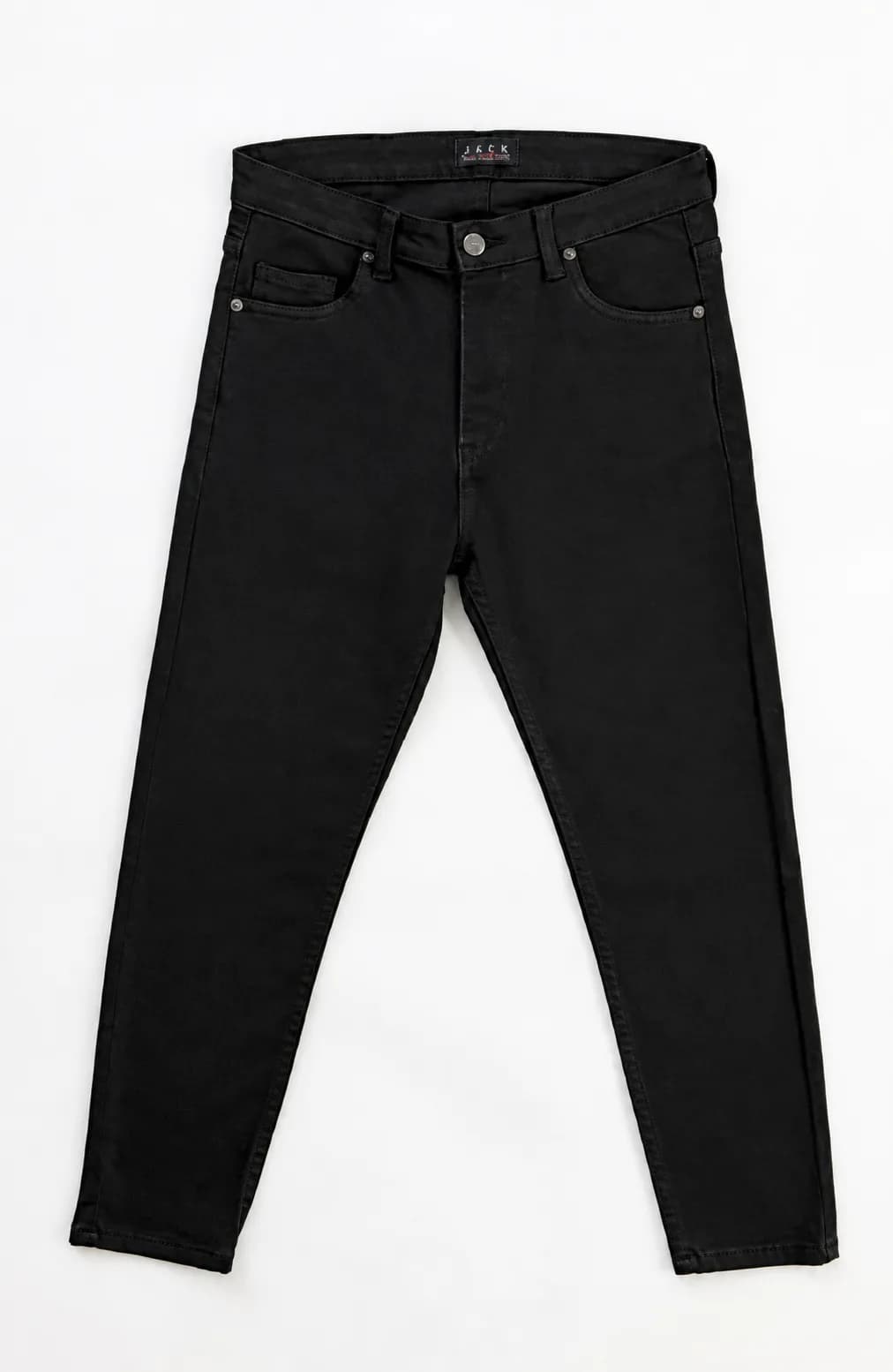 Jack Russel - Women Jeans - Klassik JF-129/BK Skinny fit Black Mid Waisted