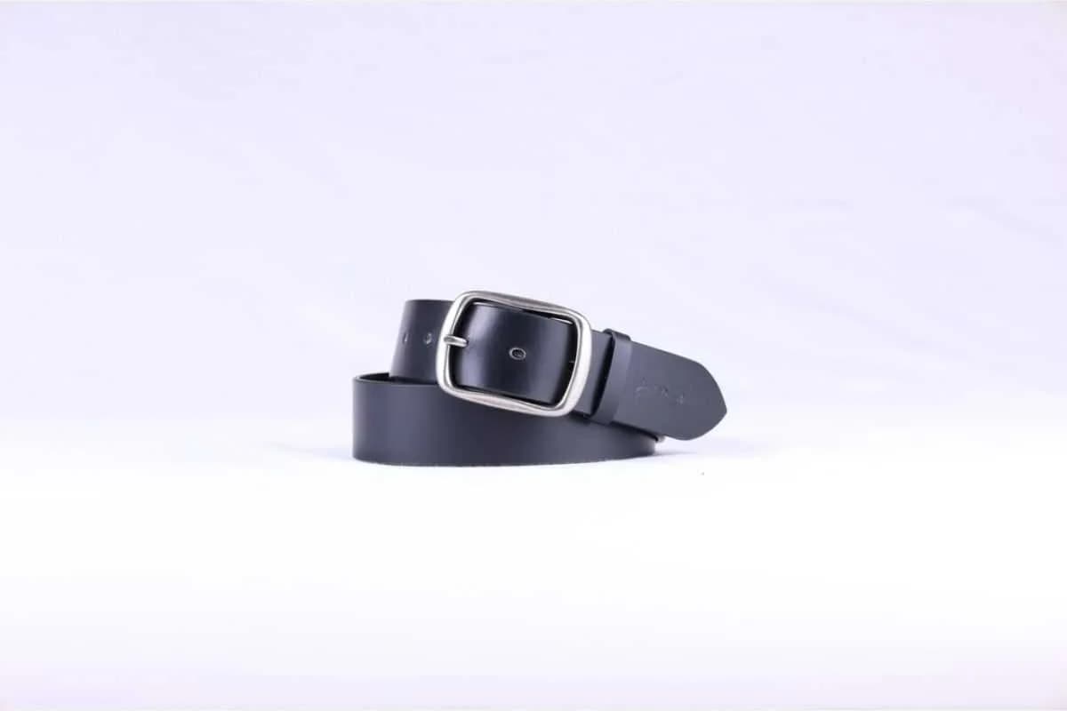 Jack Russel - Men Leather Belt - Klassik JB/BK Black