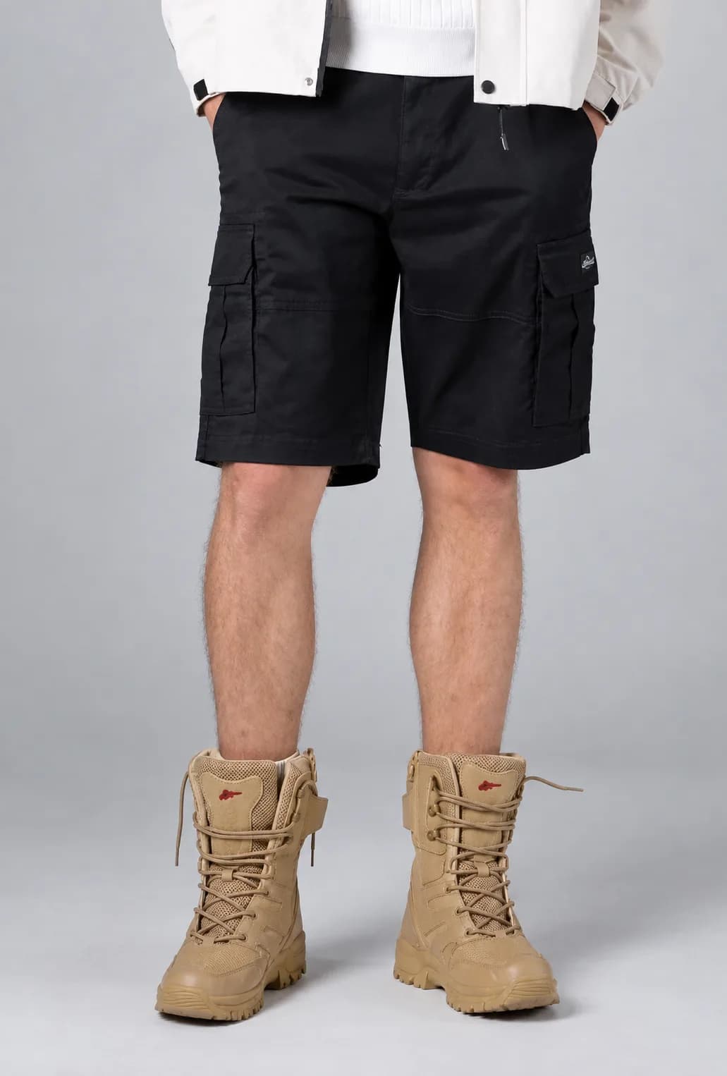 Jack Russel - Men Cargo Shorts - Handwerk JS-SON/BK Slim Fit Black